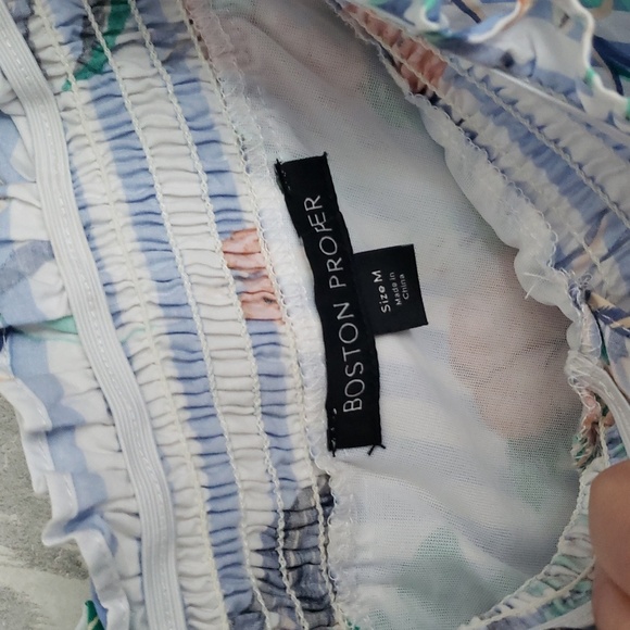 Floral Striped Women's Top - Picture 2 of 2